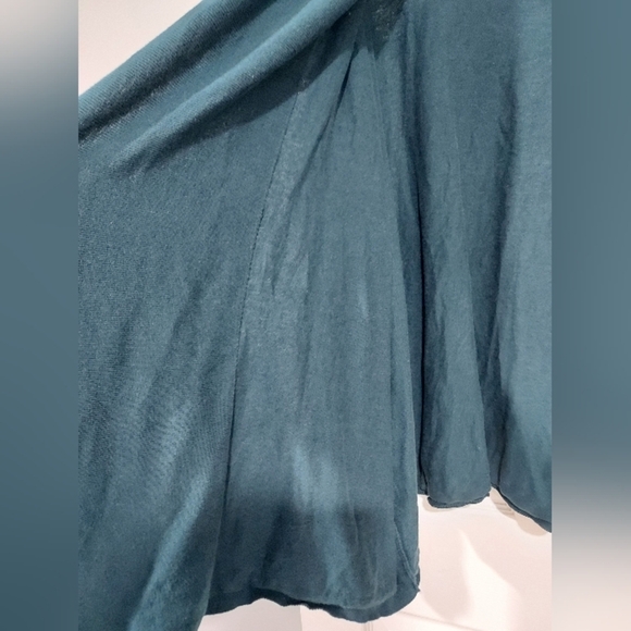Old Navy Teal Blue Open Front Long Sleeve Cardigan in Size XXL - Picture 5 of 12